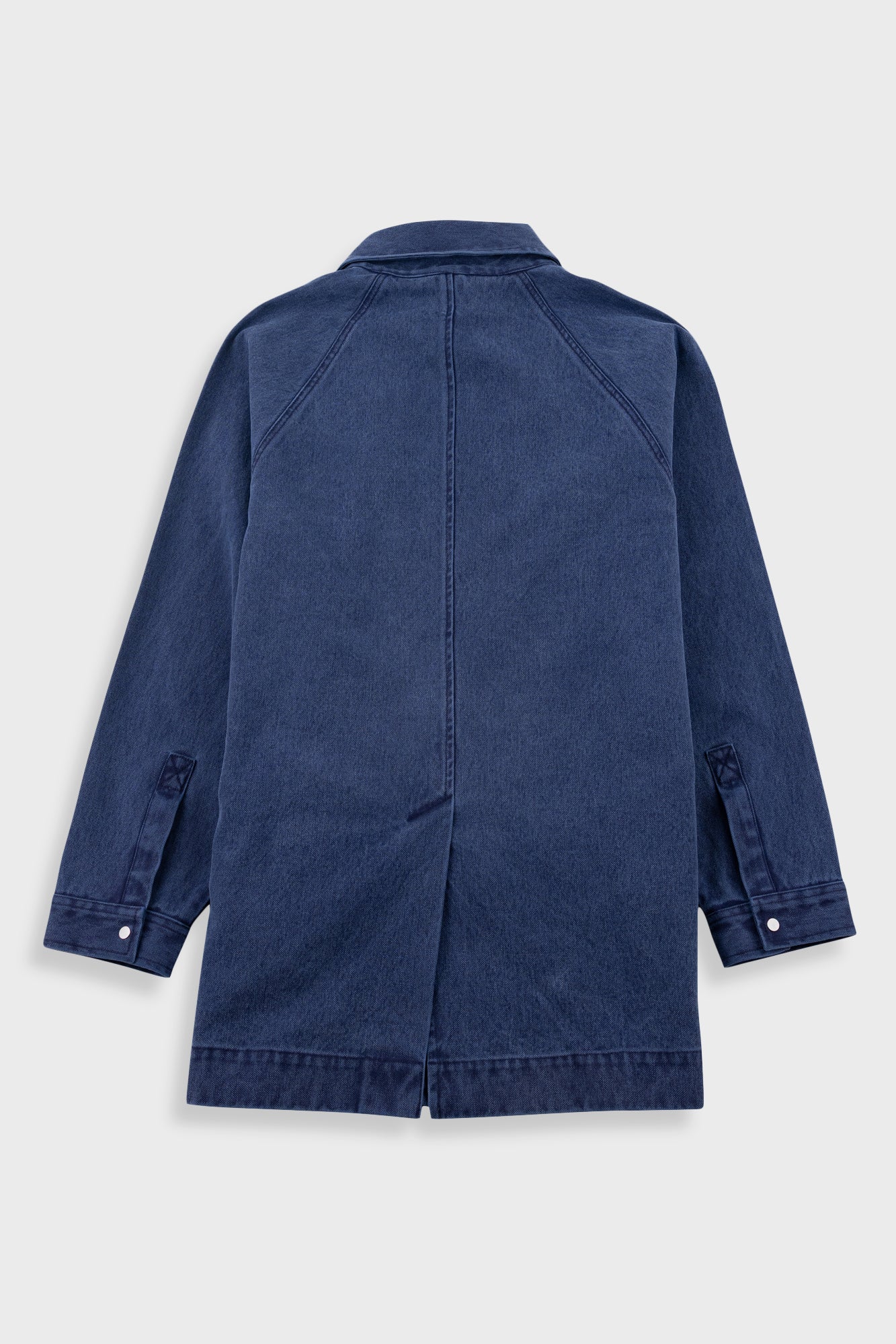 Folk | Folk Cropped Winter Coat - Olive Brushed Wool