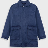 Folk | Folk Cropped Winter Coat - Olive Brushed Wool