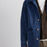 Folk | Folk Cropped Winter Coat - Olive Brushed Wool