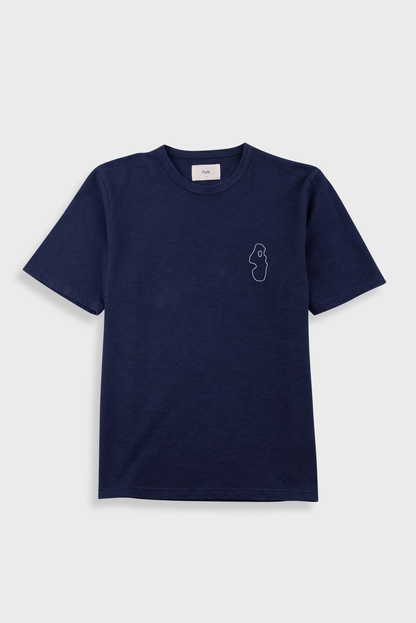 Folk | Folk Cast T-Shirt - Vintage Navy