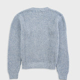Folk | Folk Chain Crew - Melange Light Blue
