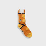 Chunky Wool People Sock - Orange