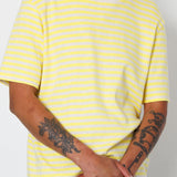 Folk | Folk Classic Striped T-Shirt -Yellow Ecru