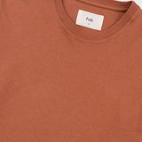 Folk | Folk Contrast Sleeve T-Shirt - Clay