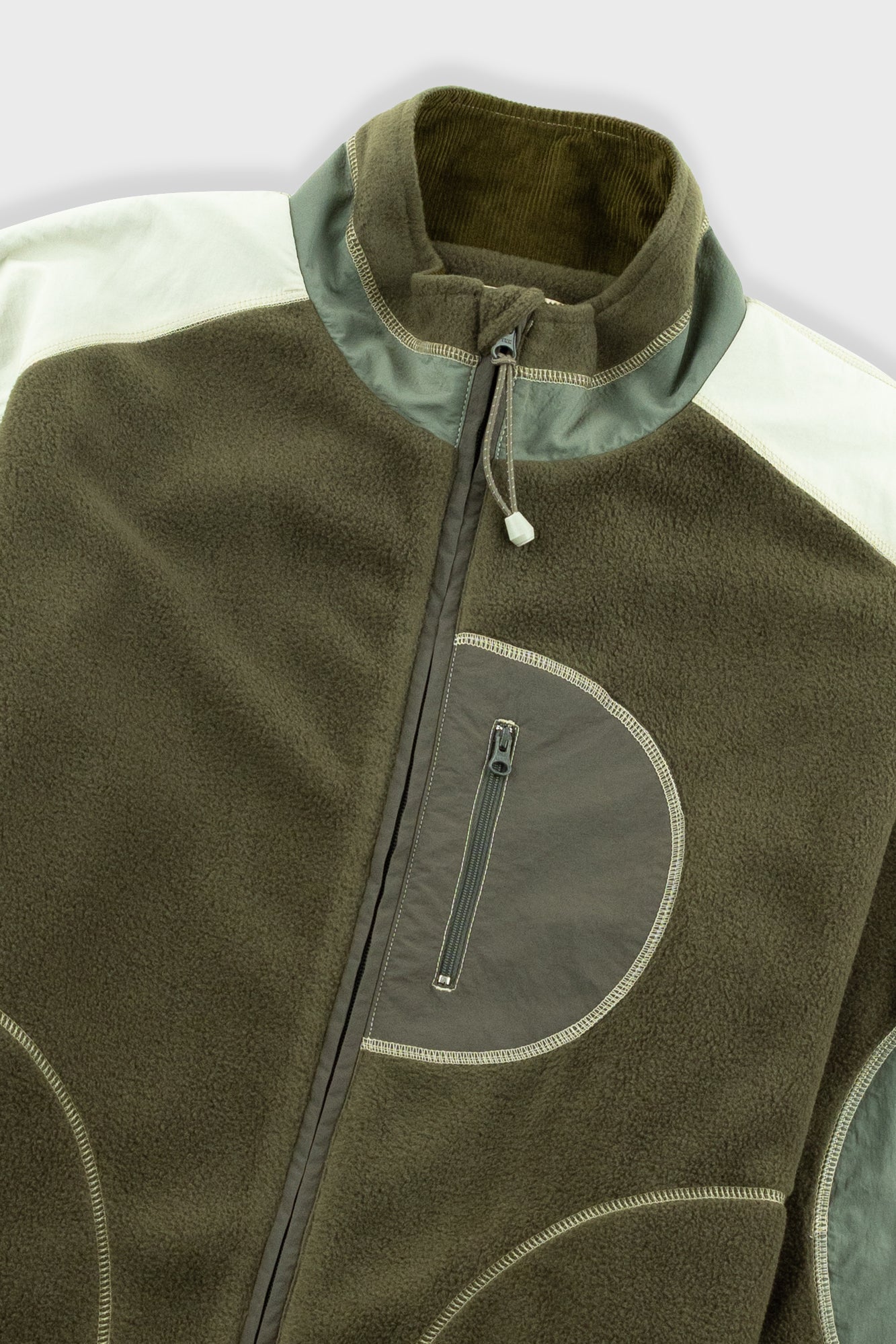 Folk | Folk Curve Fleece - Olive