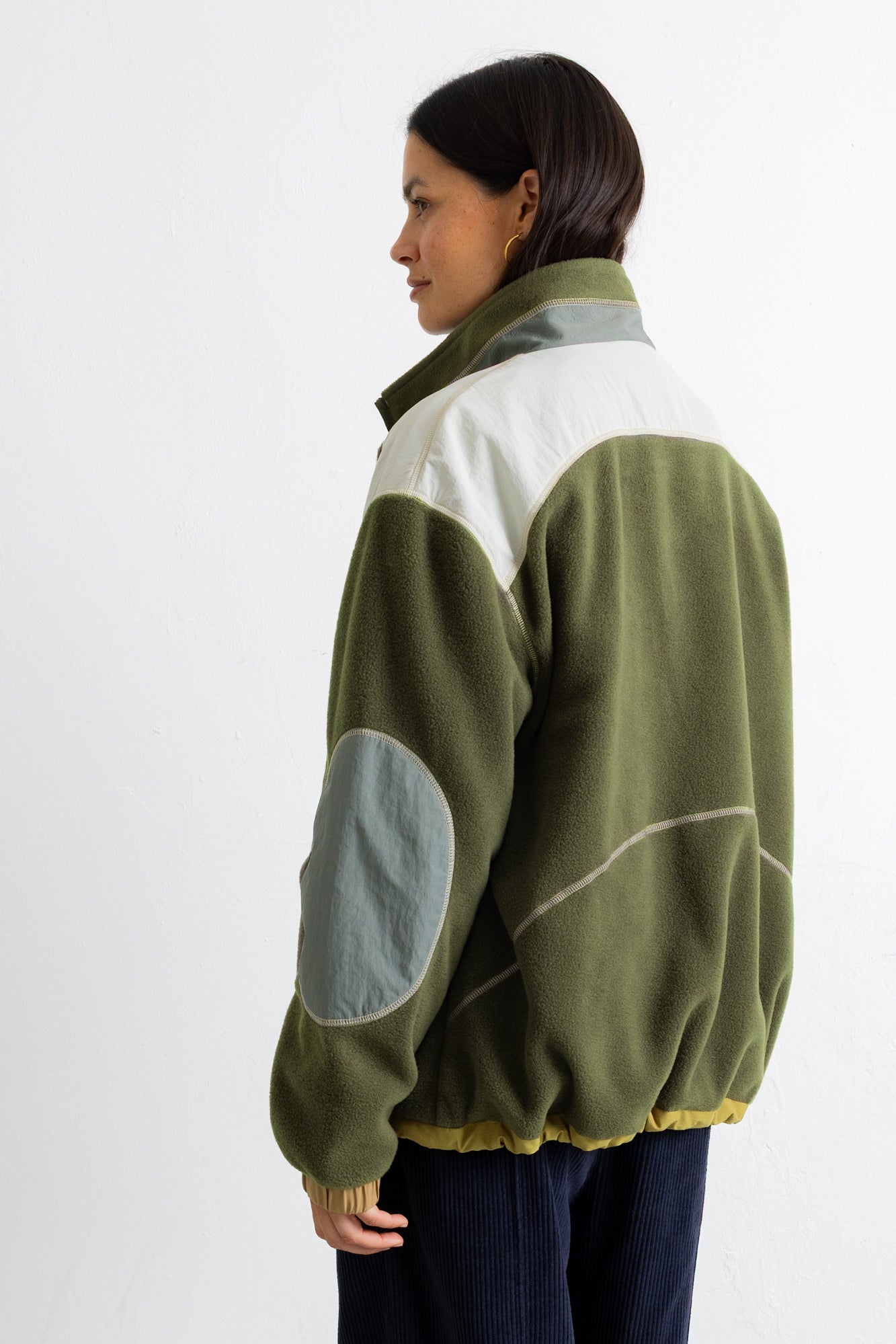Folk | Folk Curve Fleece - Olive