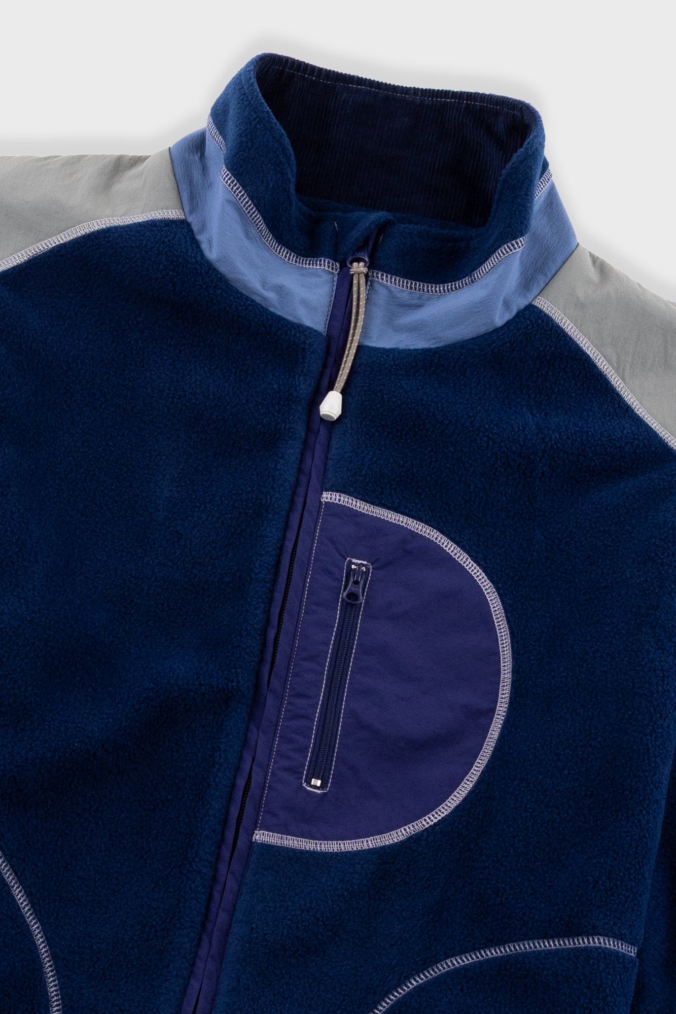 Folk | Folk Curve Fleece - Riche Navy