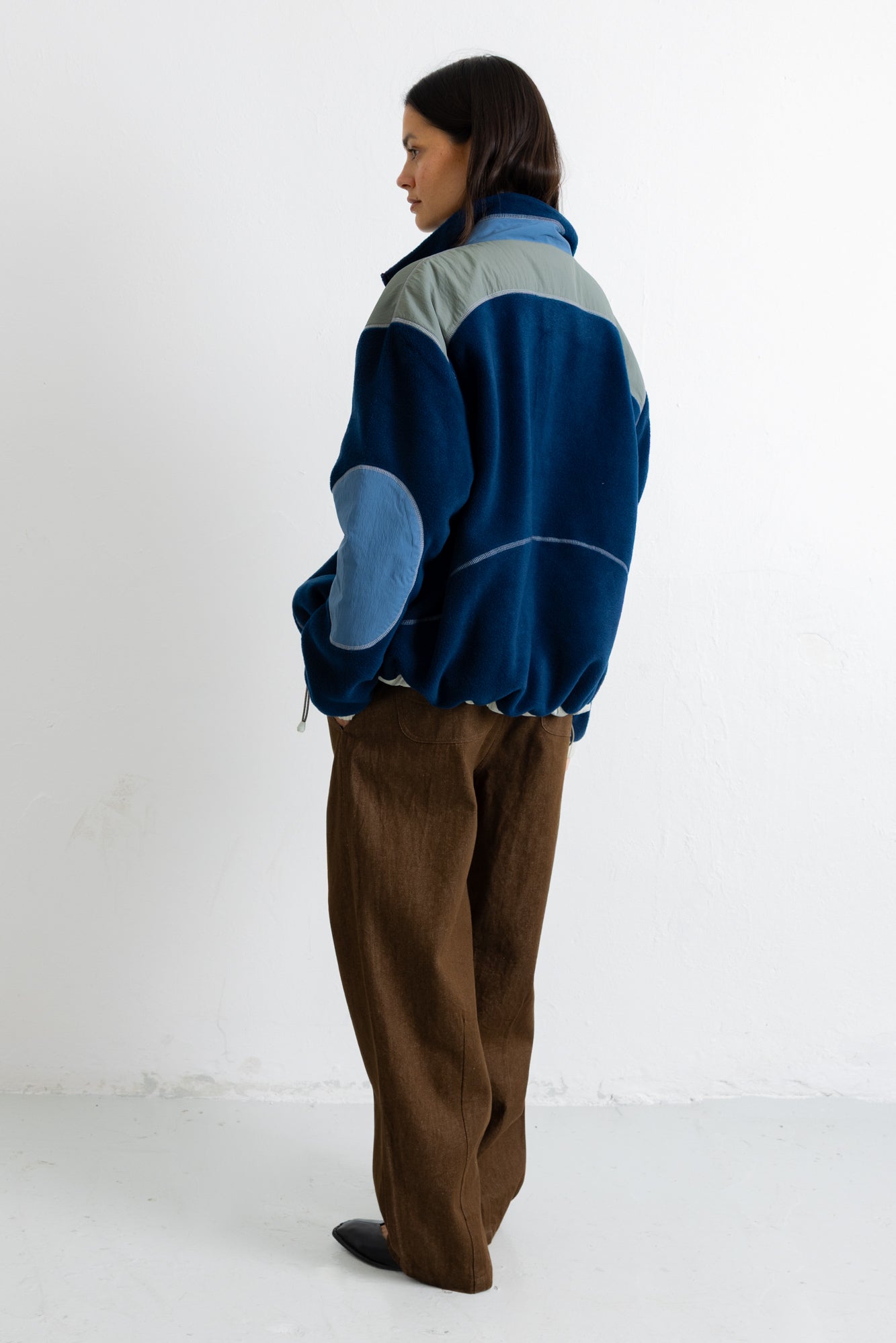 Folk | Folk Curve Fleece - Riche Navy