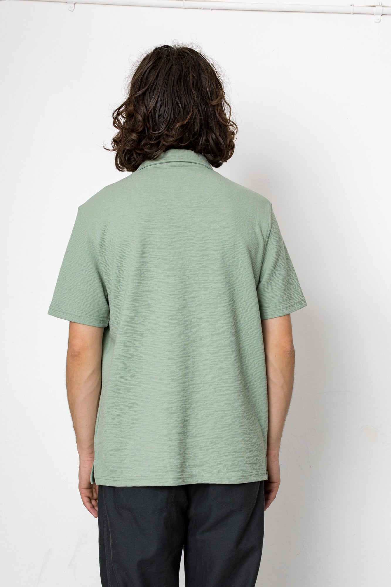 Folk | Folk Delta Polo - Seafoam