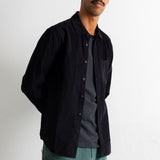 Direction Babycord Shirt - Black