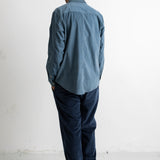 Direction Babycord Shirt - Blue Oxide