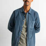 Direction Babycord Shirt - Blue Oxide