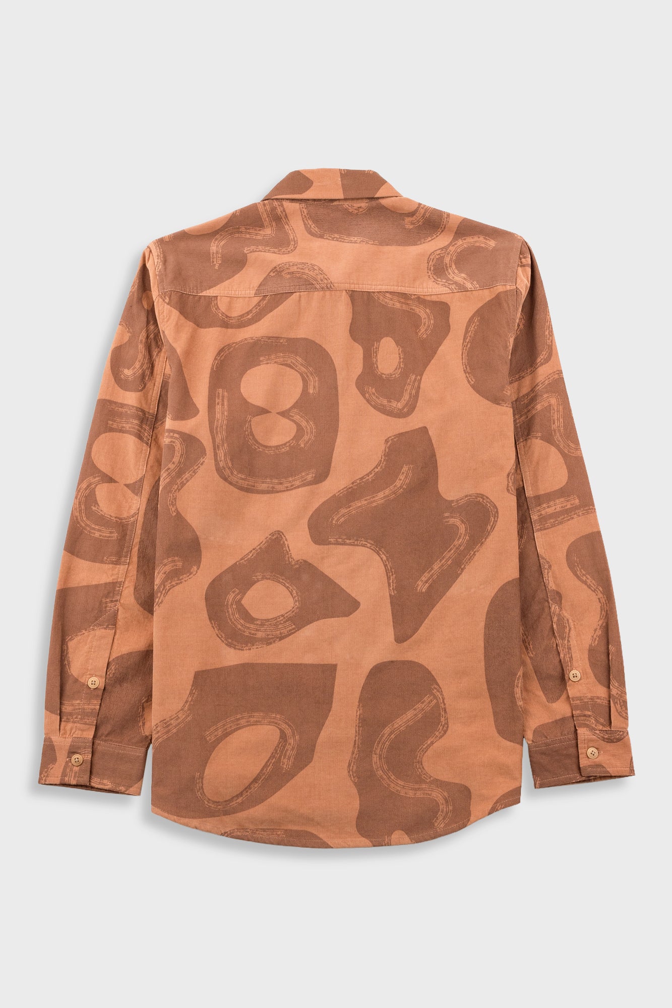 Folk | Folk Direction Babycord Shirt - Clay Cast Print