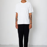 Folk | Folk Drawcord Assembly Pant - Black Seersucker