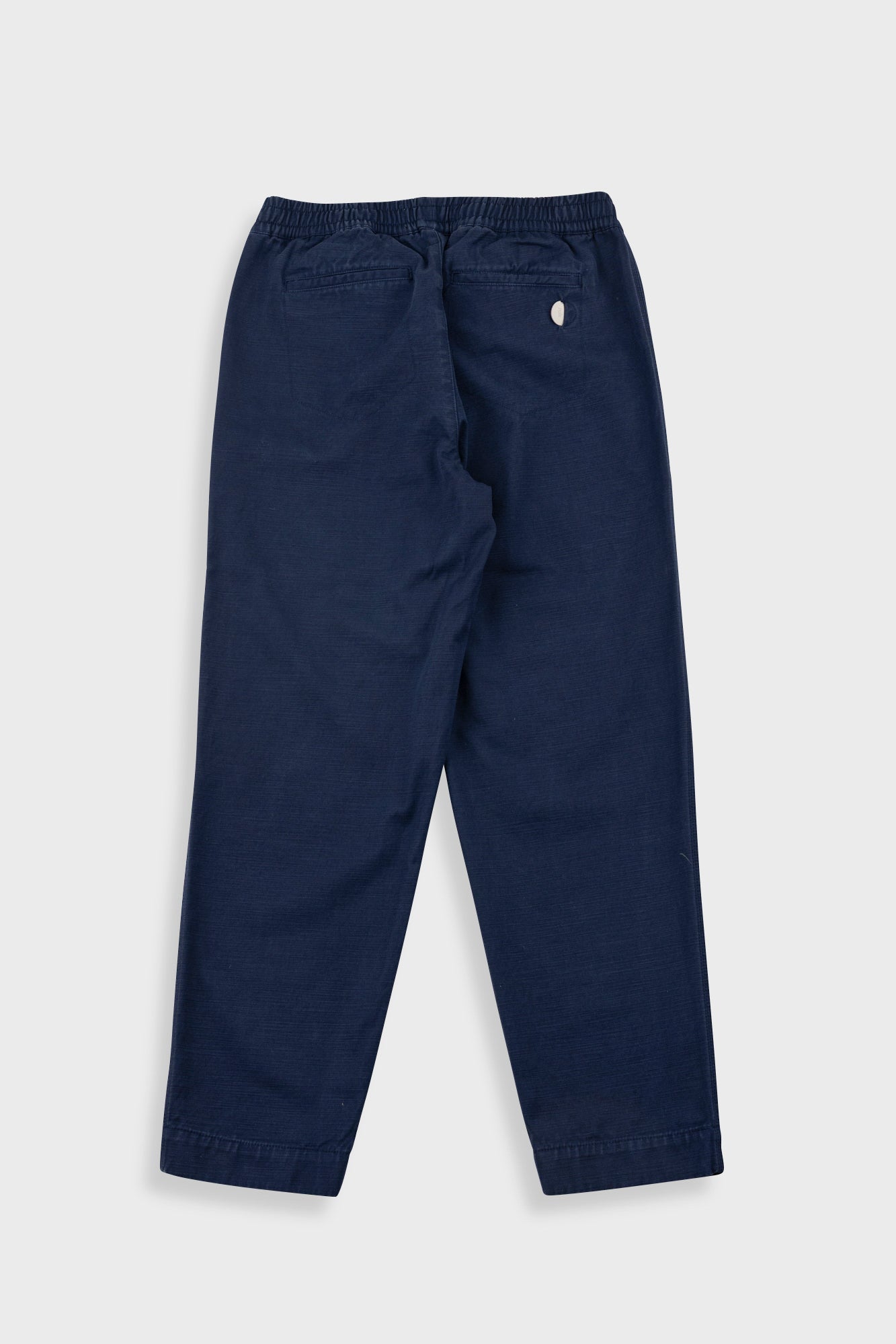 Folk | Folk Drawcord Assembly Pant - Deep Navy Slub