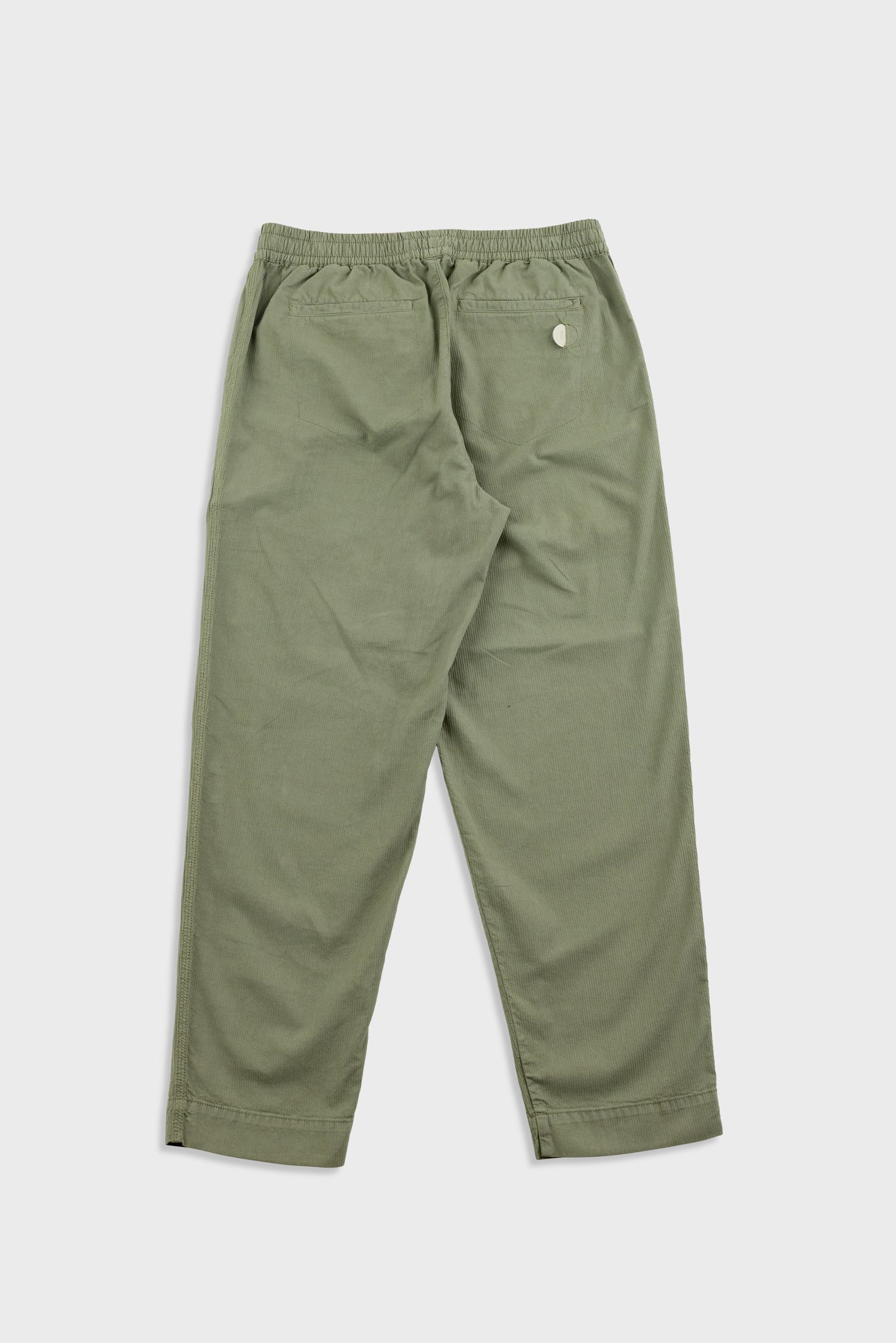 Folk | Folk Drawcord Assembly Pant - Light Sage Mini Stripe