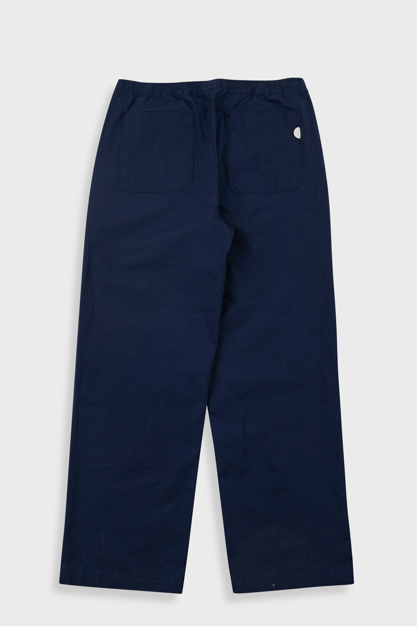 Folk | Folk Drawcord Loose Trousers - Navy Ripstop