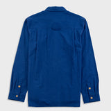 Folk | Folk Easy Fit Shirt - Blue Crinkle