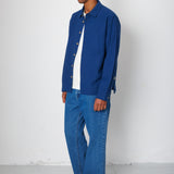 Folk | Folk Easy Fit Shirt - Blue Crinkle
