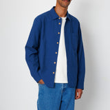 Folk | Folk Easy Fit Shirt - Blue Crinkle