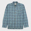 Folk | Folk Easy Fit Shirt - Blue Yellow Flower Check