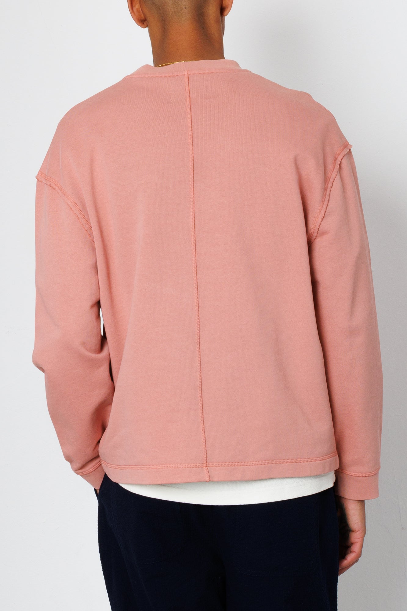 Folk | Folk Easy Fit Sweat - Dusty Pink