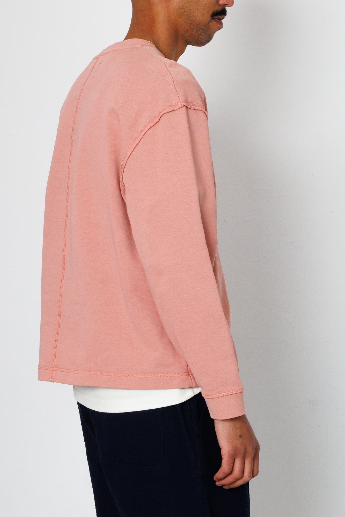 Folk | Folk Easy Fit Sweat - Dusty Pink