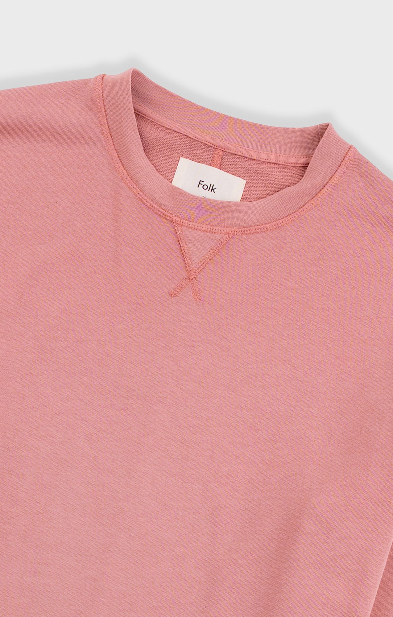 Folk | Folk Easy Fit Sweat - Dusty Pink