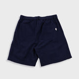Folk | Folk Elasticated Wide Fit Short - Navy Seersucker