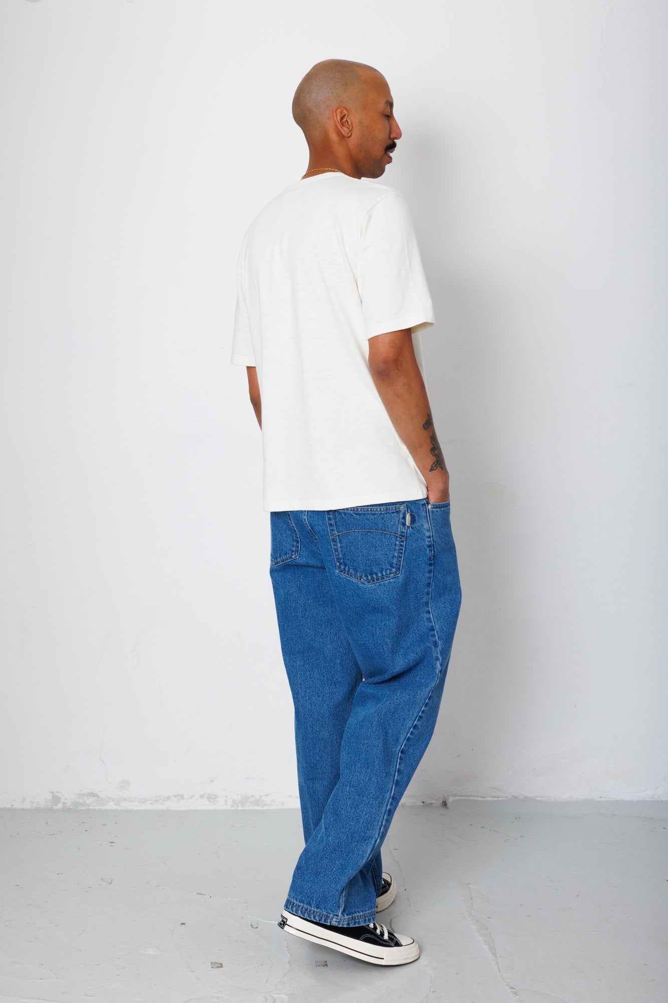 Folk | Folk x END. Clothing | People T-Shirt - Off White