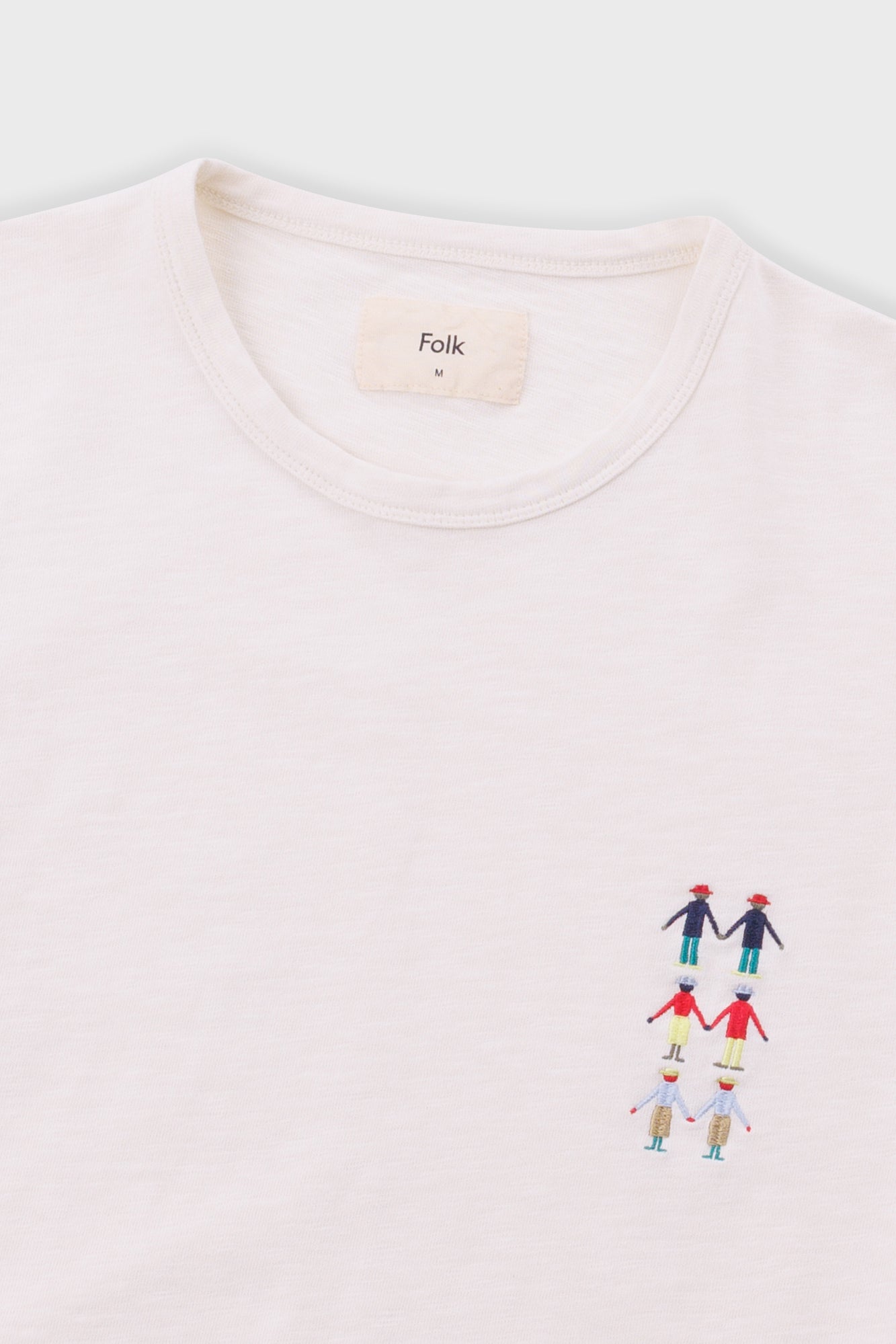 Folk | Folk x END. Clothing | People T-Shirt - Off White