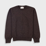 Folk | Folk Fine Knit Crew - Espresso
