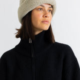 Fleece Beanie - Feather Grey