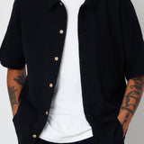 Folk | Folk Gabe Shirt - Black