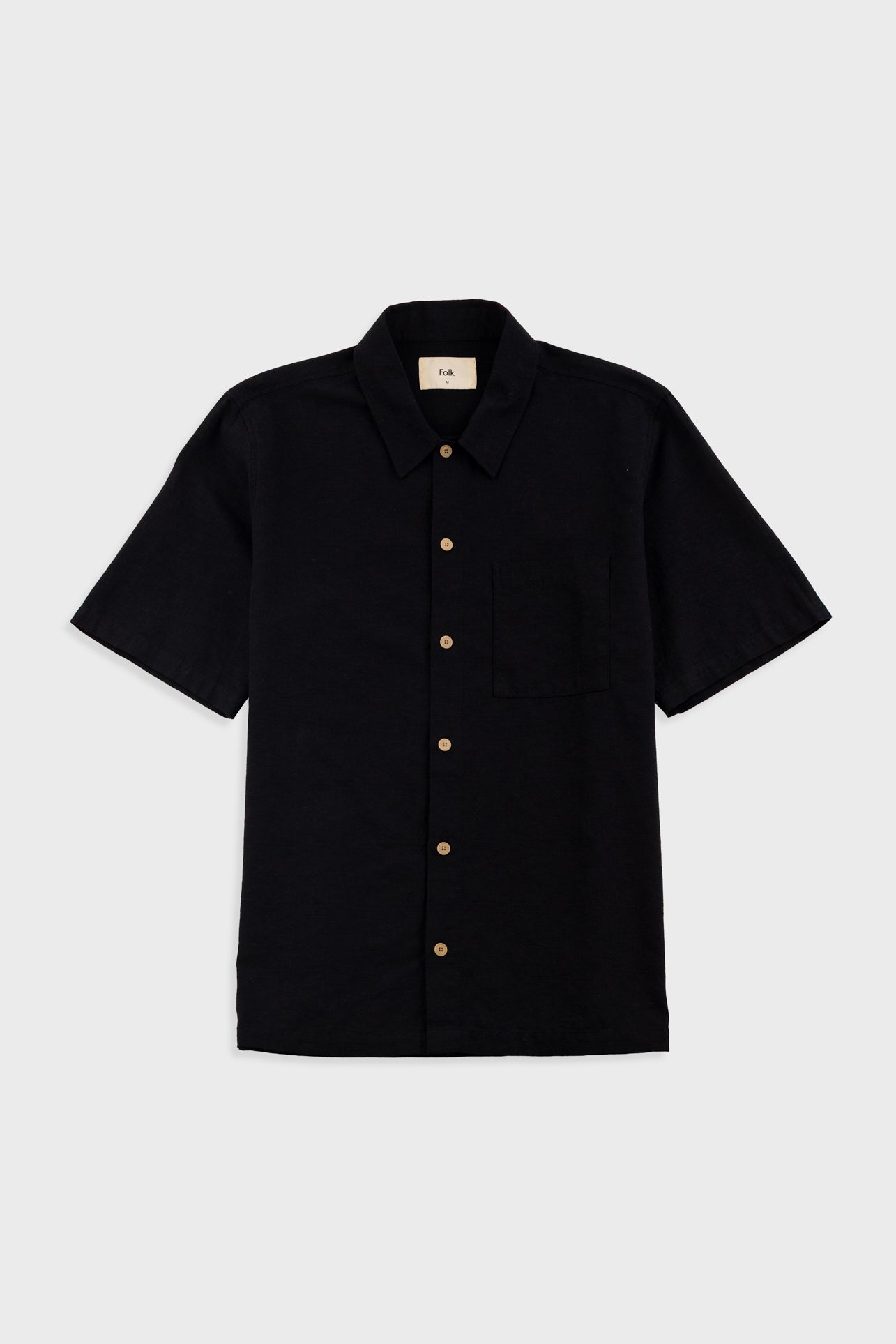 Folk | Folk Gabe Shirt - Black