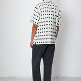Folk | Folk Gabe Shirt - Black Window Ikat | Folk x Goss Brothers