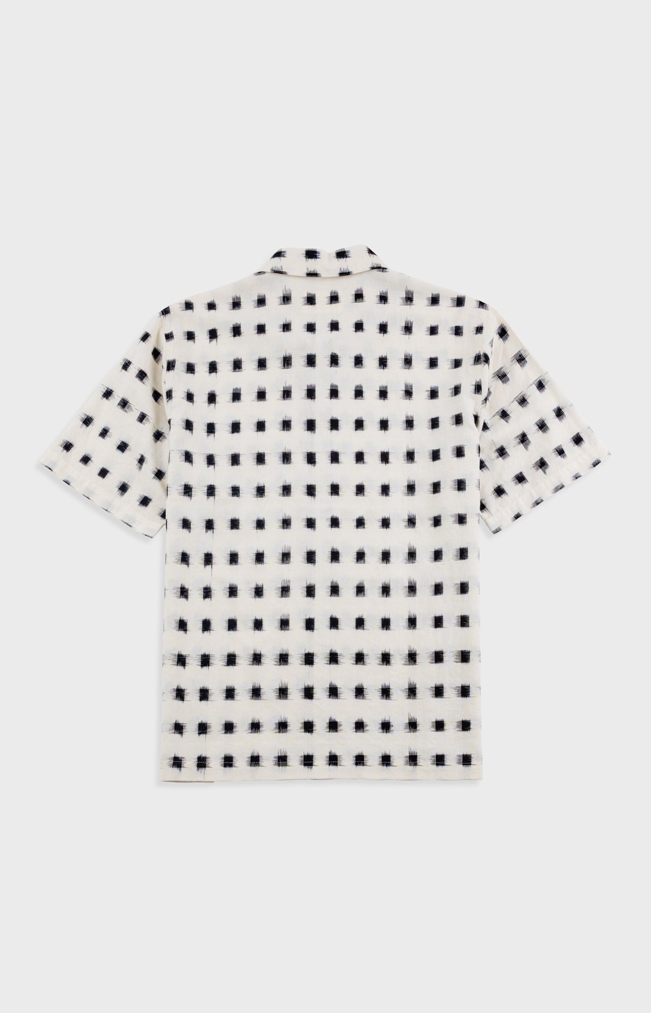 Folk | Folk Gabe Shirt - Black Window Ikat | Folk x Goss Brothers