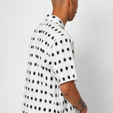 Folk | Folk Gabe Shirt - Black Window Ikat | Folk x Goss Brothers