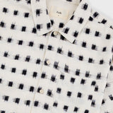 Folk | Folk Gabe Shirt - Black Window Ikat | Folk x Goss Brothers