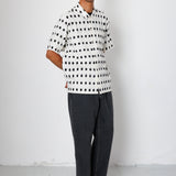 Folk | Folk Gabe Shirt - Black Window Ikat | Folk x Goss Brothers