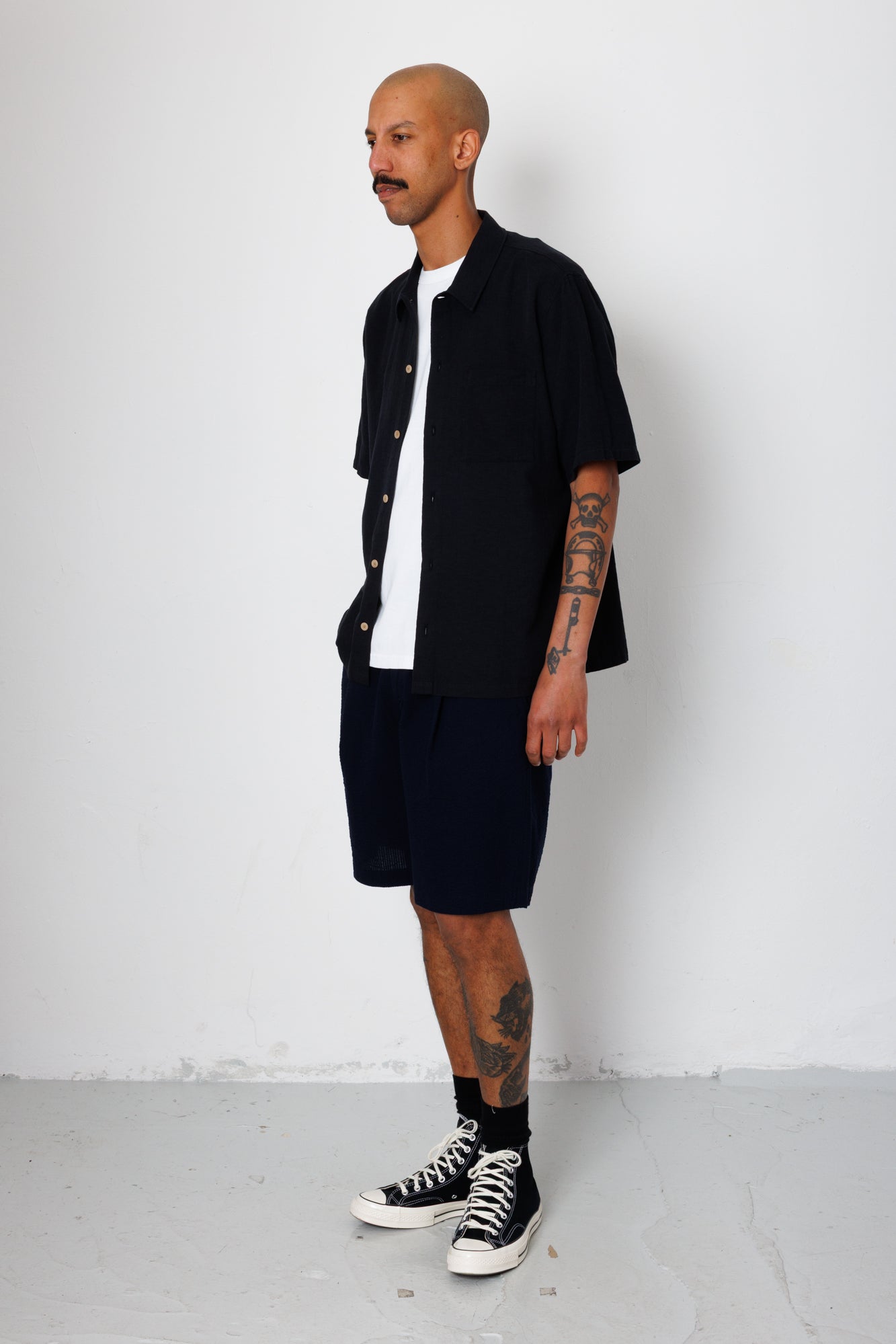 Folk | Folk Gabe Shirt - Black