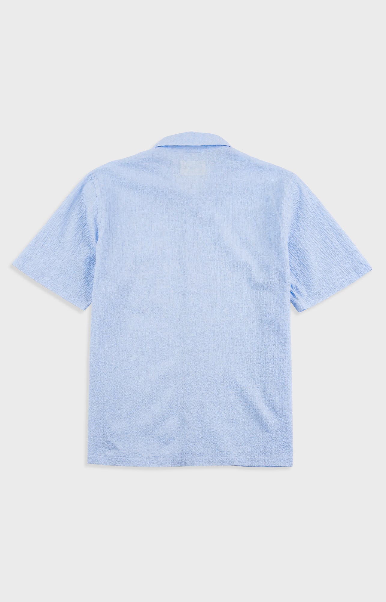Folk | Folk Gabe Shirt - Light Blue Textured