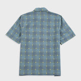 Folk | Folk Gabe Shirt - Blue Yellow Flower Check