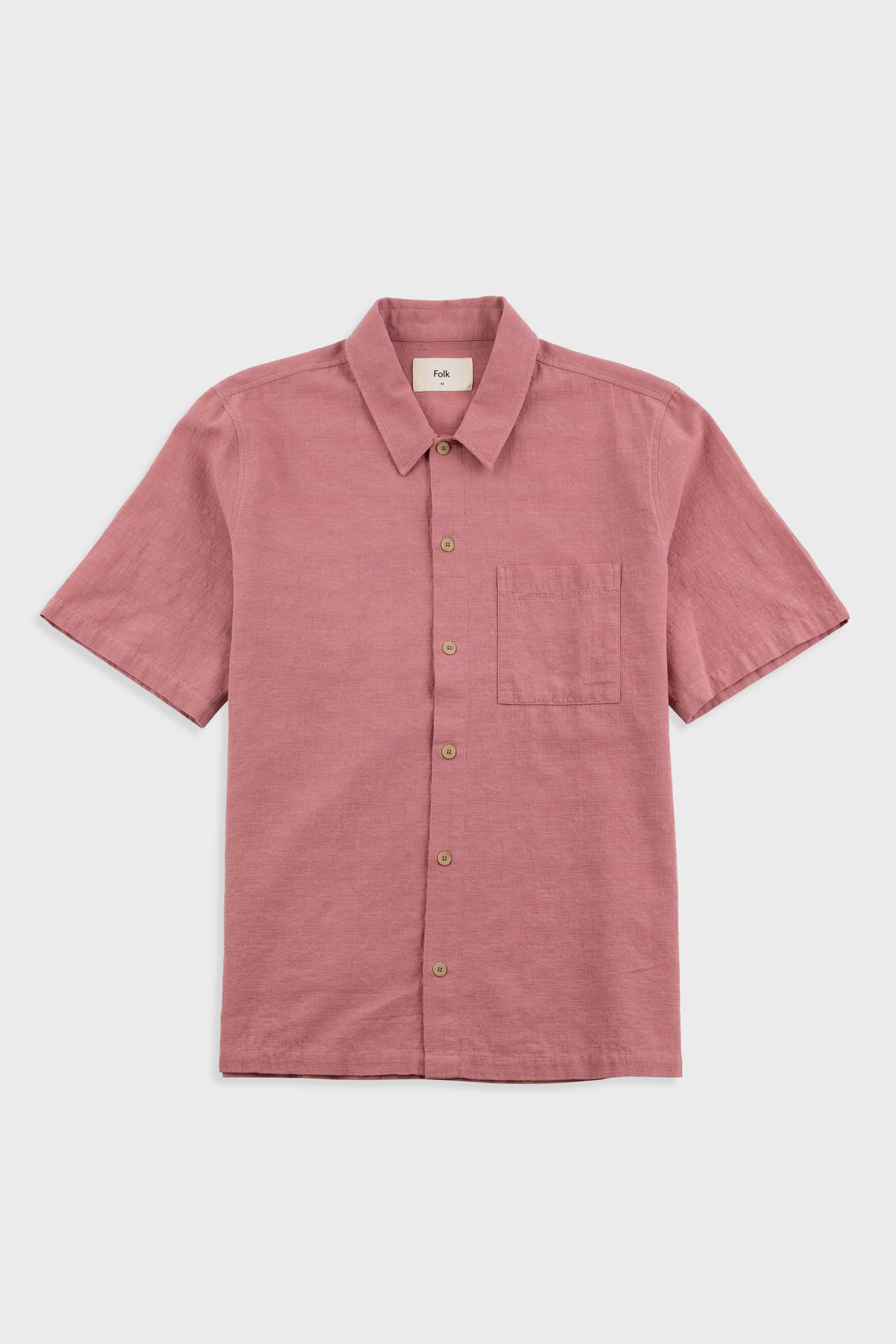 Folk | Folk Gabe Shirt - Dusty Pink