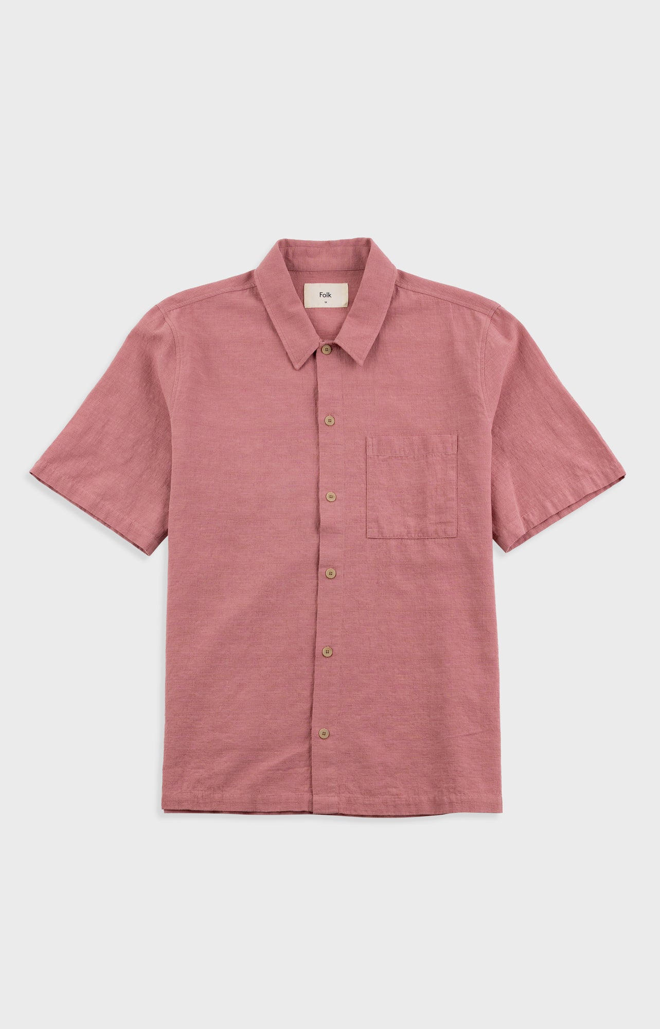 Folk | Folk Gabe Shirt - Dusty Pink