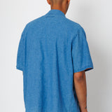 Folk | Folk Gabe Shirt - Indigo Linen