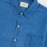 Folk | Folk Gabe Shirt - Indigo Linen