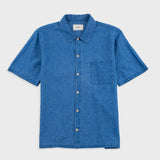 Folk | Folk Gabe Shirt - Indigo Linen