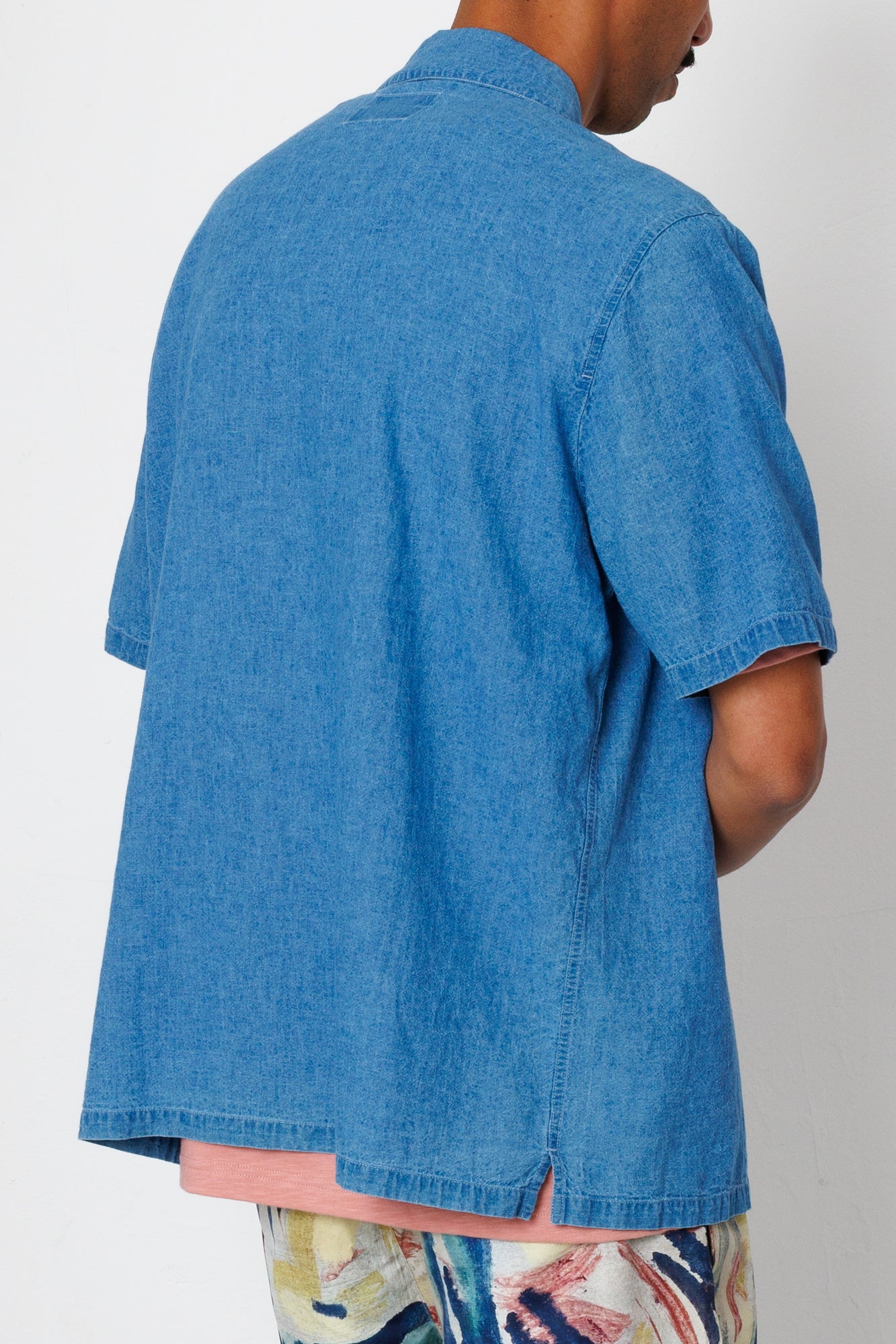 Folk | Folk Gabe Shirt - Indigo Linen