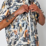 Folk | Folk Gabe Shirt - Jungle Cat Print | Folk x Goss Brothers